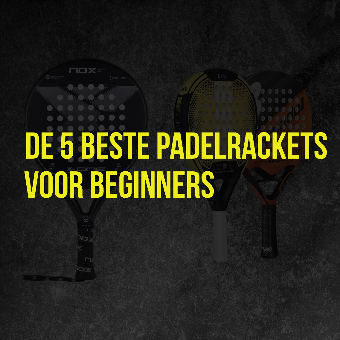 De 5 beste padelrackets voor beginnende spelers 2026